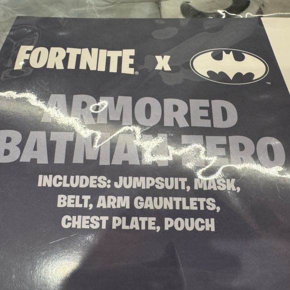 Spirit Armored Batman Zero Kids Costume - Black and Gray - Picture 3 of 4